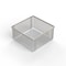 Anysizebasket Light Duty Basket: 6Lx6Wx3H, 304 SS, No Handles, Mesh: 2 x .063 FLB-060060030-N02S - alternate 1